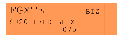 Short flight strip clipart