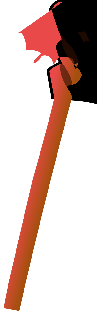Short magical staff clipart