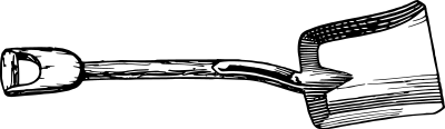 Shovel clipart