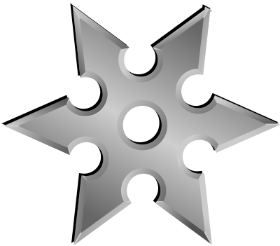 Shuriken clipart