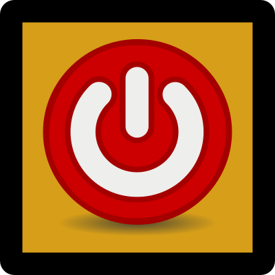 Shutdown Icon clipart