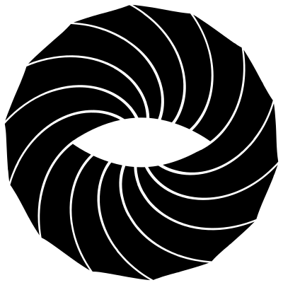 Shutter Silhouette Icon 5 clipart