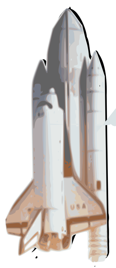 Shuttle Blastoff clipart