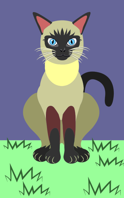 Siamese Cat clipart