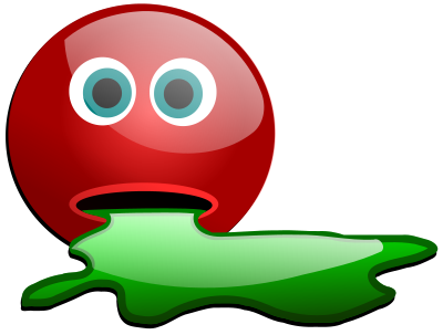 Sick Smiley clipart