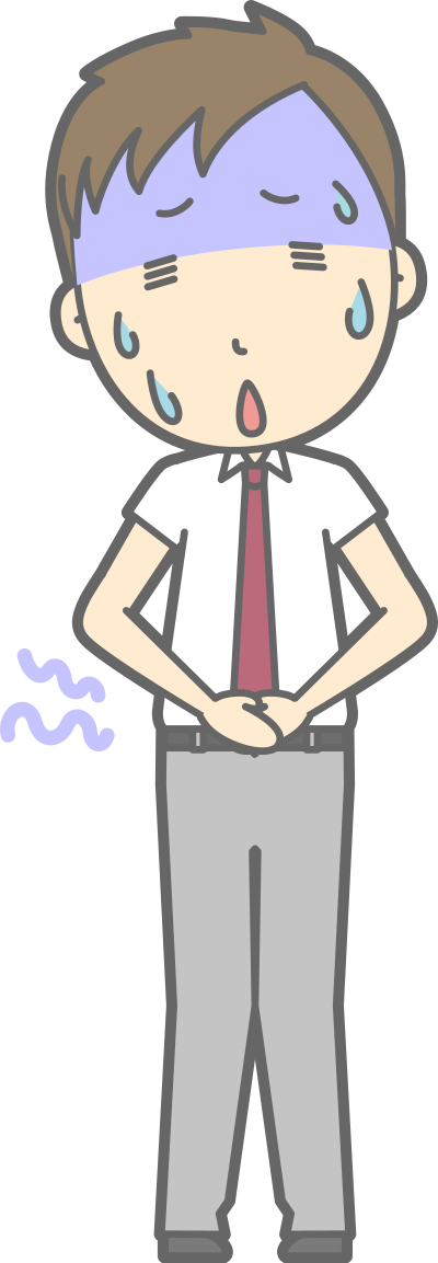 Sick Worker Man clipart