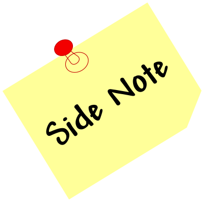 Side Note clipart