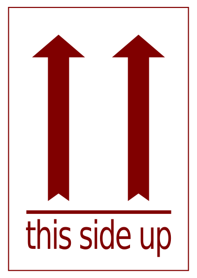 Side-up Label clipart