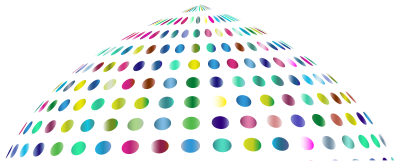 Side View Circles Vortex Prismatic clipart