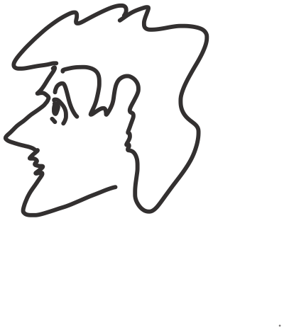 Sideface clipart