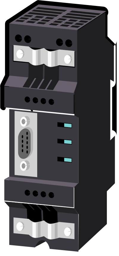 Siemens' Profibus repeater clipart