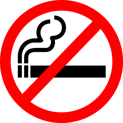 Sign "No Smoking" clipart