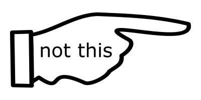 Sign not this 01 clipart