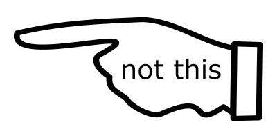 Sign not this 02 clipart