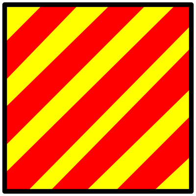 Signal flag yankee clipart