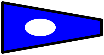 Signalflag 2 clipart