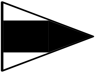 Signalflag alt3 clipart
