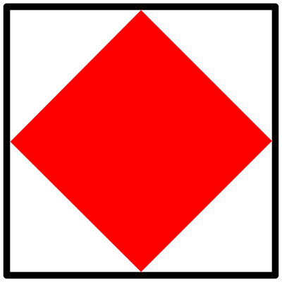 Signalflag foxtrot clipart
