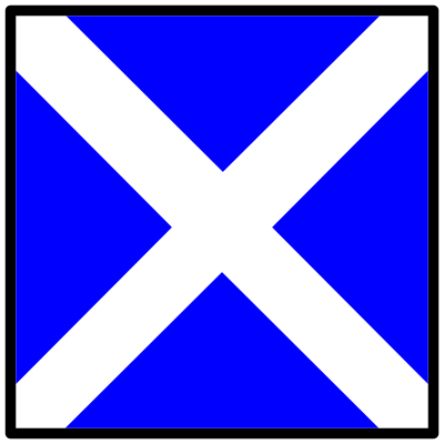 Signalflag mike clipart