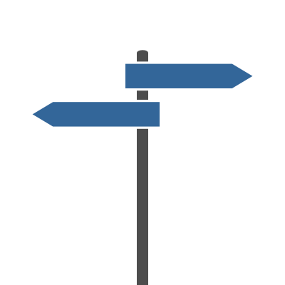Signpost clipart