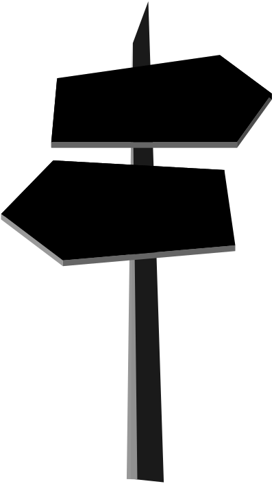 Signpost clipart