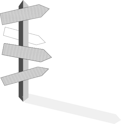 Signpost clipart