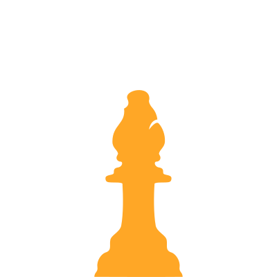 Silhouette Staunton Chess Piece – Bishop / Alfil clipart