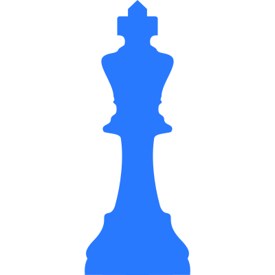 Silhouette Staunton Chess Piece – King / Rey clipart