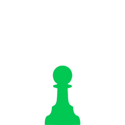 Silhouette Staunton Chess Piece – Pawn / Peón clipart
