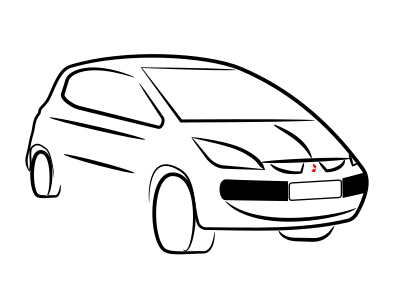 silhouetteColtCZ clipart