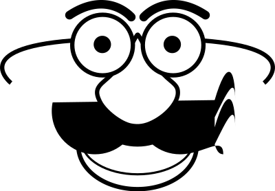 Silly Face 2 clipart