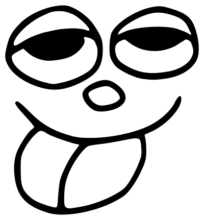 Silly Face 4 clipart