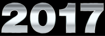 Silver 2017 Typography clipart