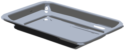Silver Tray clipart