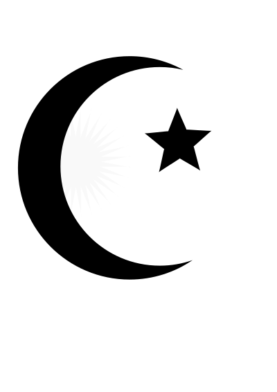 Simbolo del islam clipart