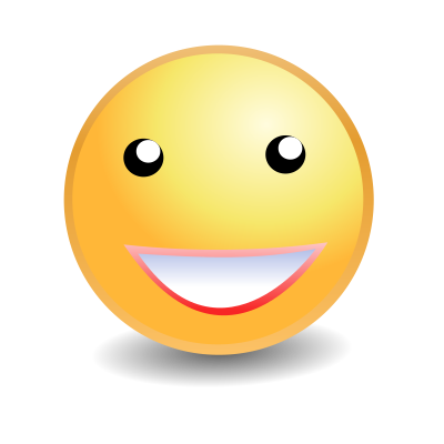 Simley face clipart