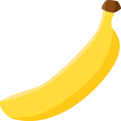 Simple Banana clipart