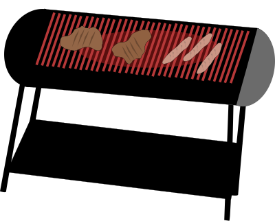 Simple BBQ clipart