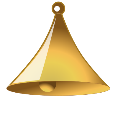 Simple bell clipart