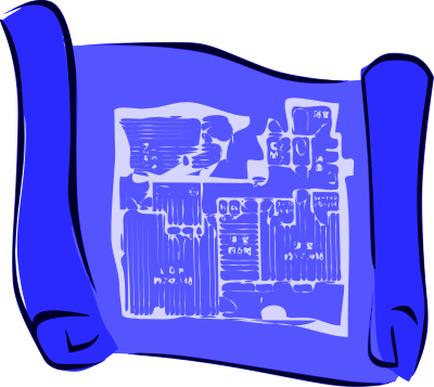 Simple Blueprints clipart