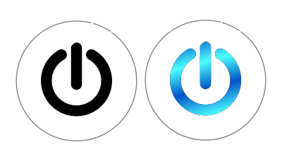 Simple button clipart