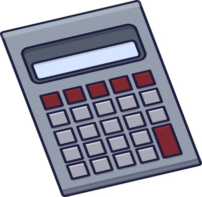 Simple Calculator clipart