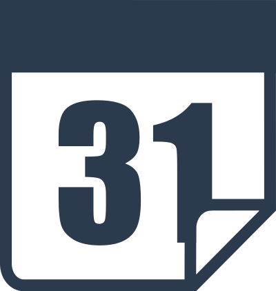 Simple calendar clipart