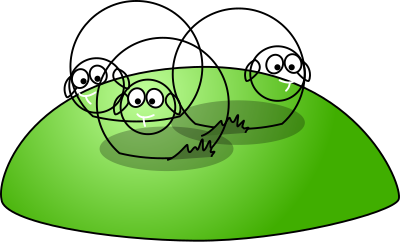 Simple cartoon sheep clipart