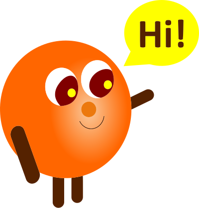 Simple character vectorized clipart