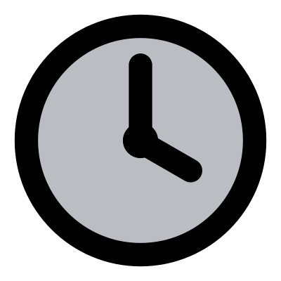 Simple Clock clipart
