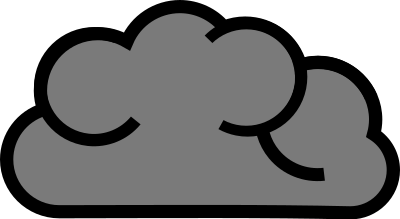 Simple Cloud clipart