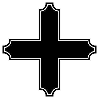 Simple Cross 3 clipart