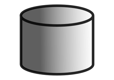 Simple Database Icon clipart