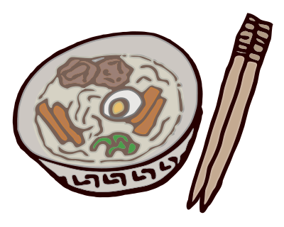 Simple Drawn Ramen clipart